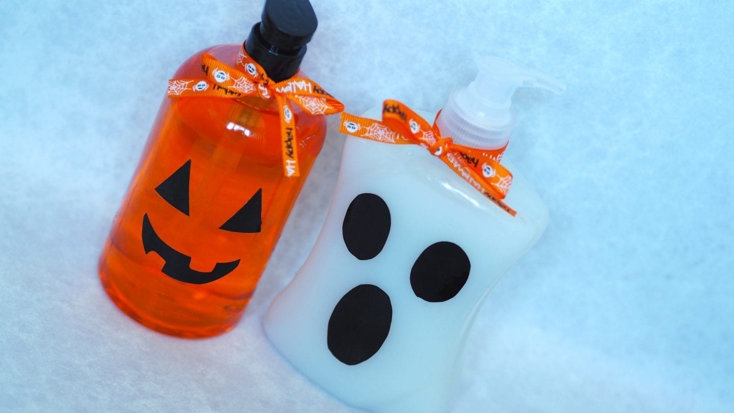 DIY Halloween Soap Dispenser