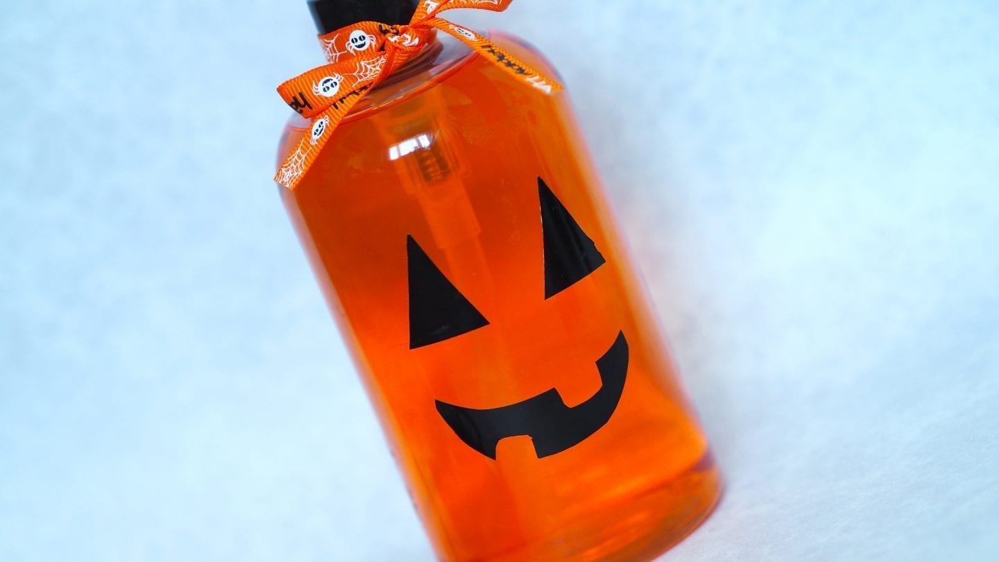 DIY Halloween Soap Dispenser